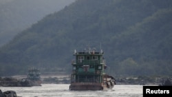 Sông Mekong đoạn gần Tam giác Vàng