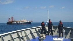 Philippines đưa tàu tới đảo san hô nơi TQ đang xây 'đảo nhân tạo' | VOA
